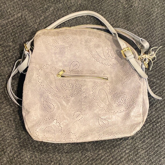 Grey Paisley Purse - Picture 1 of 7